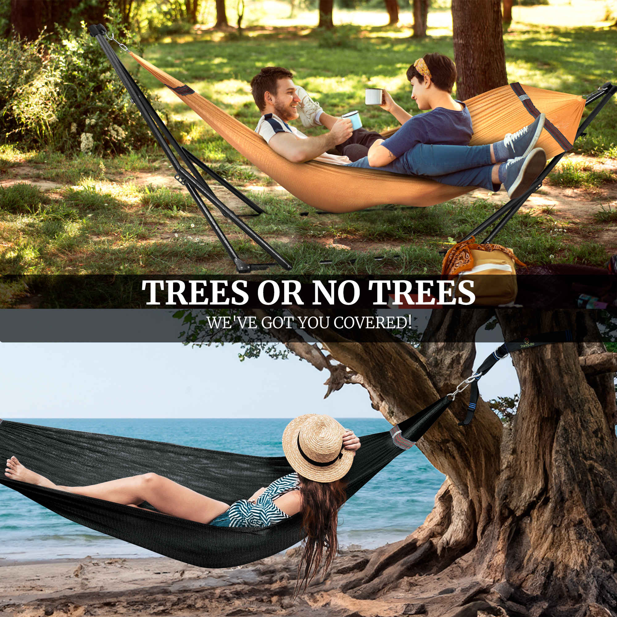 Tranquillo Comfort Set Original Hammock Stand