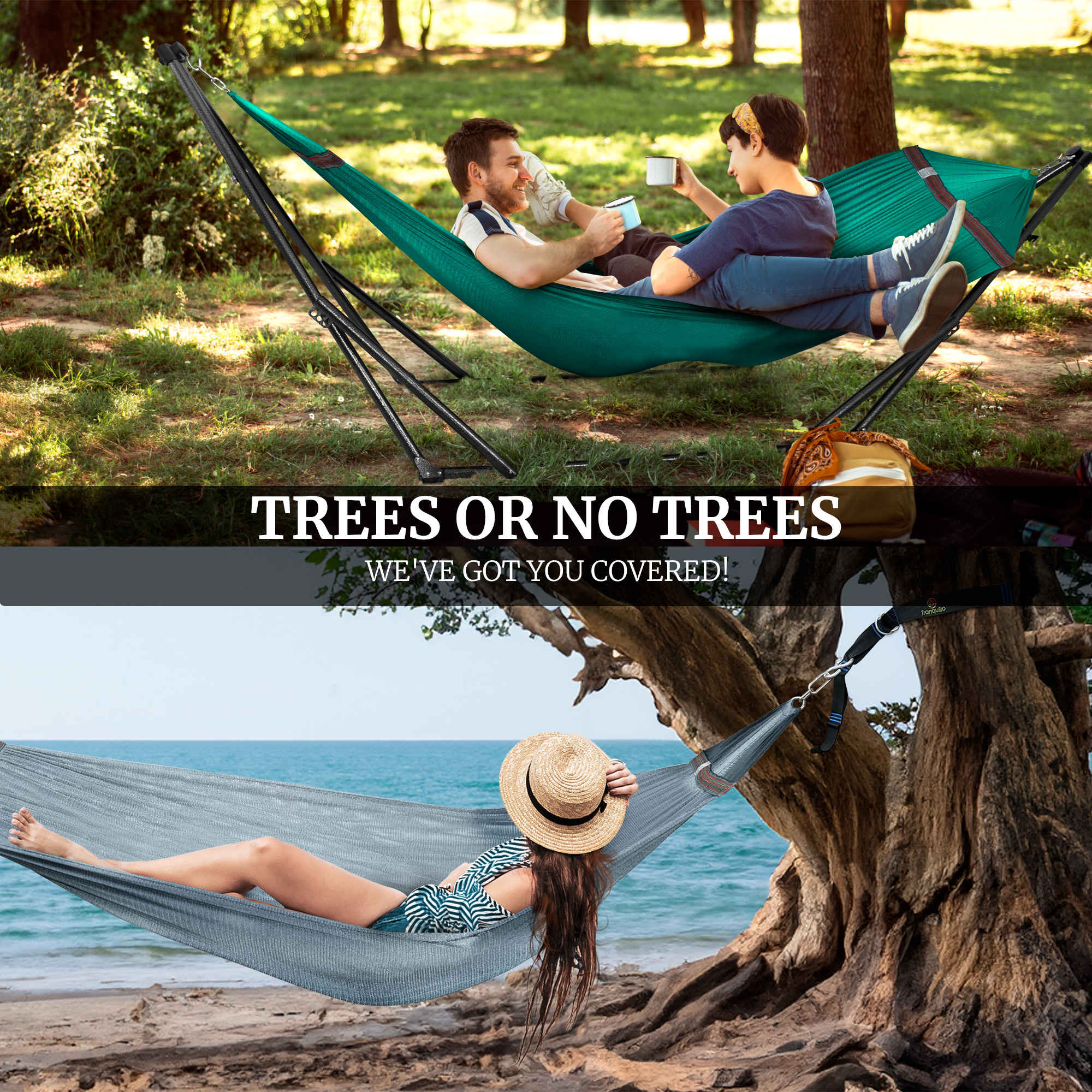 Tranquillo Comfort Set Original Hammock Stand