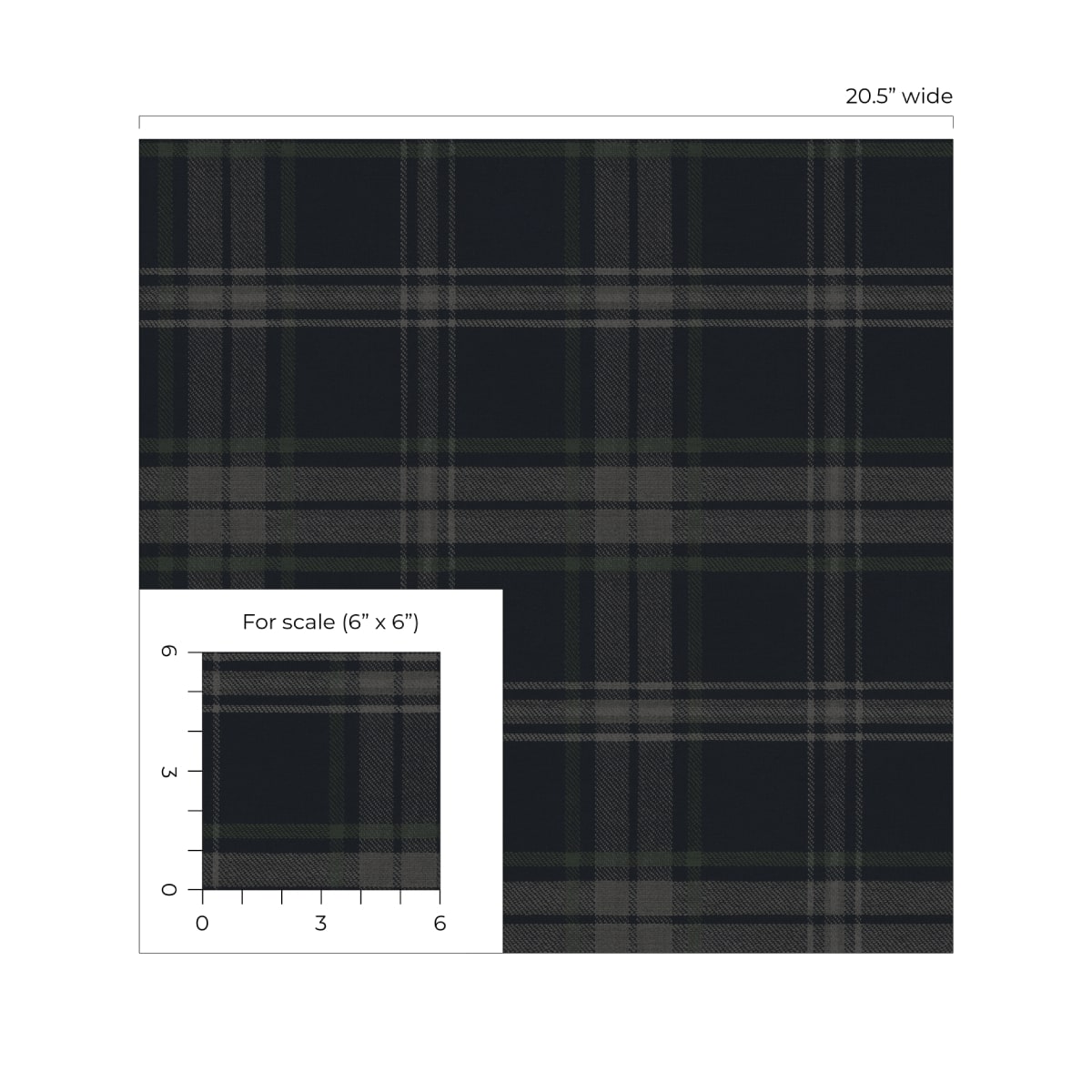 Dellabrooke Plaid Prepasted Wallpaper