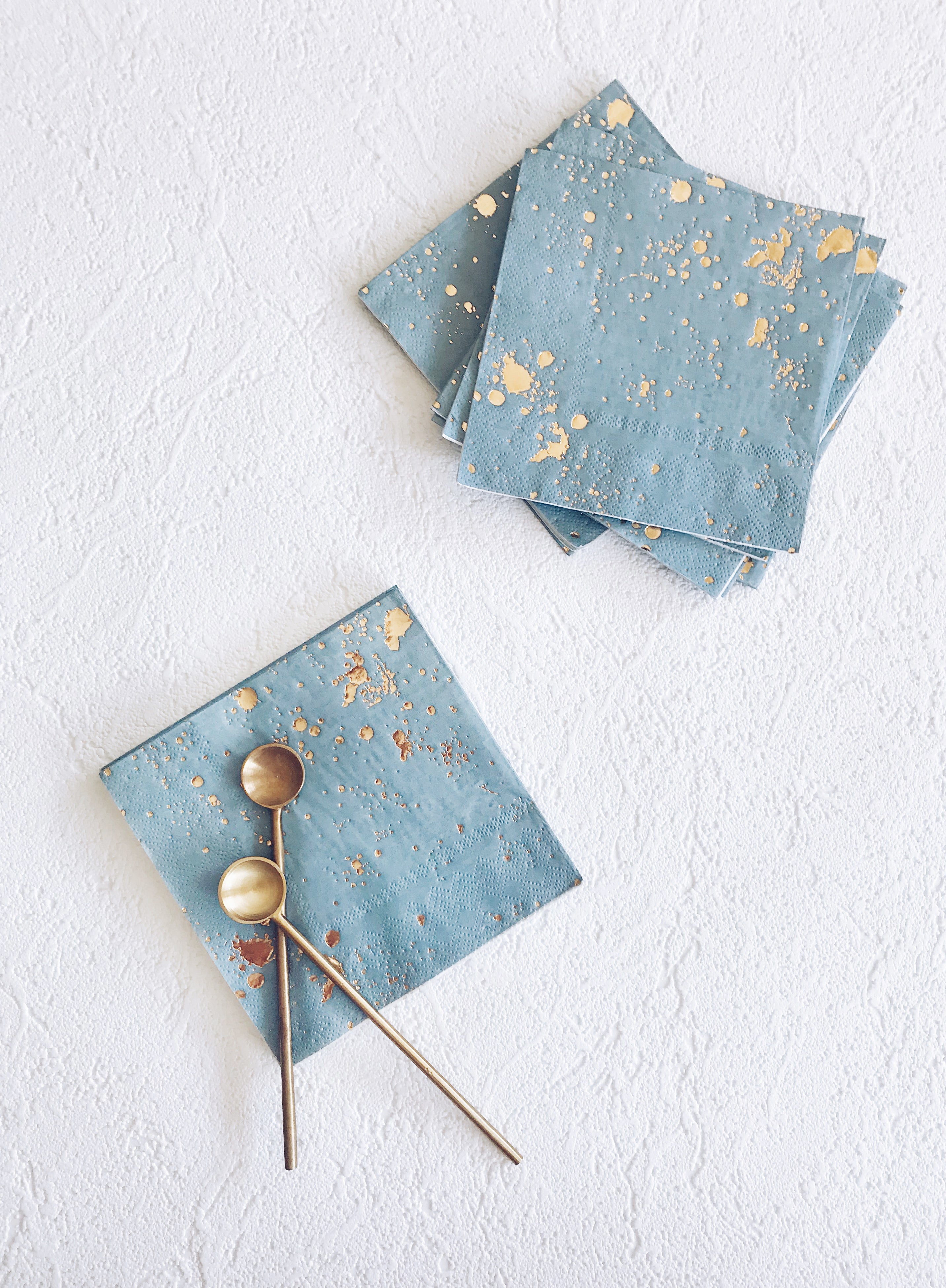 Malibu - Blue Splash Cocktail Paper Napkins