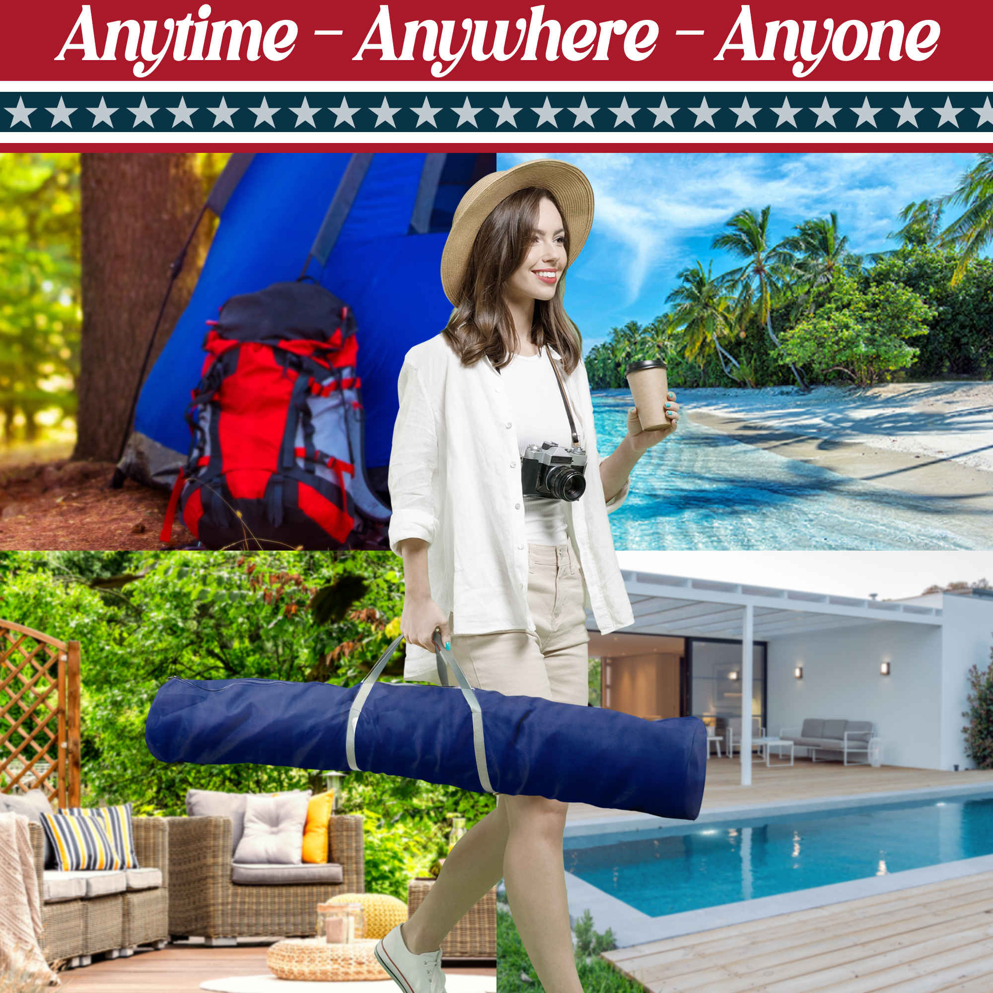 Tranquillo Uniki Collapsible Hammock Stand
