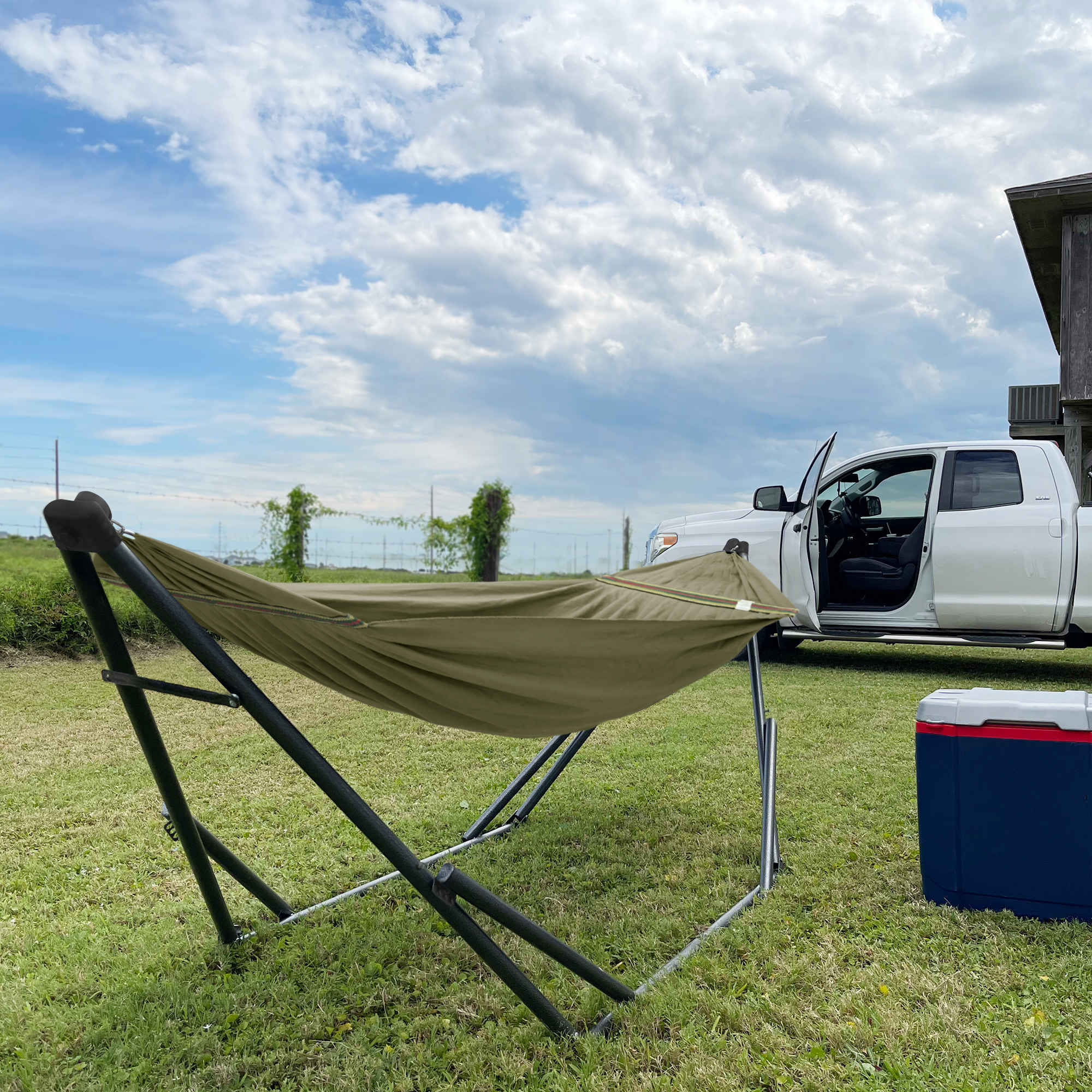 Tranquillo Uniki Canvas Hammock with Stand