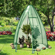 Portable Mini Greenhouse with All-Weather PE Cover
