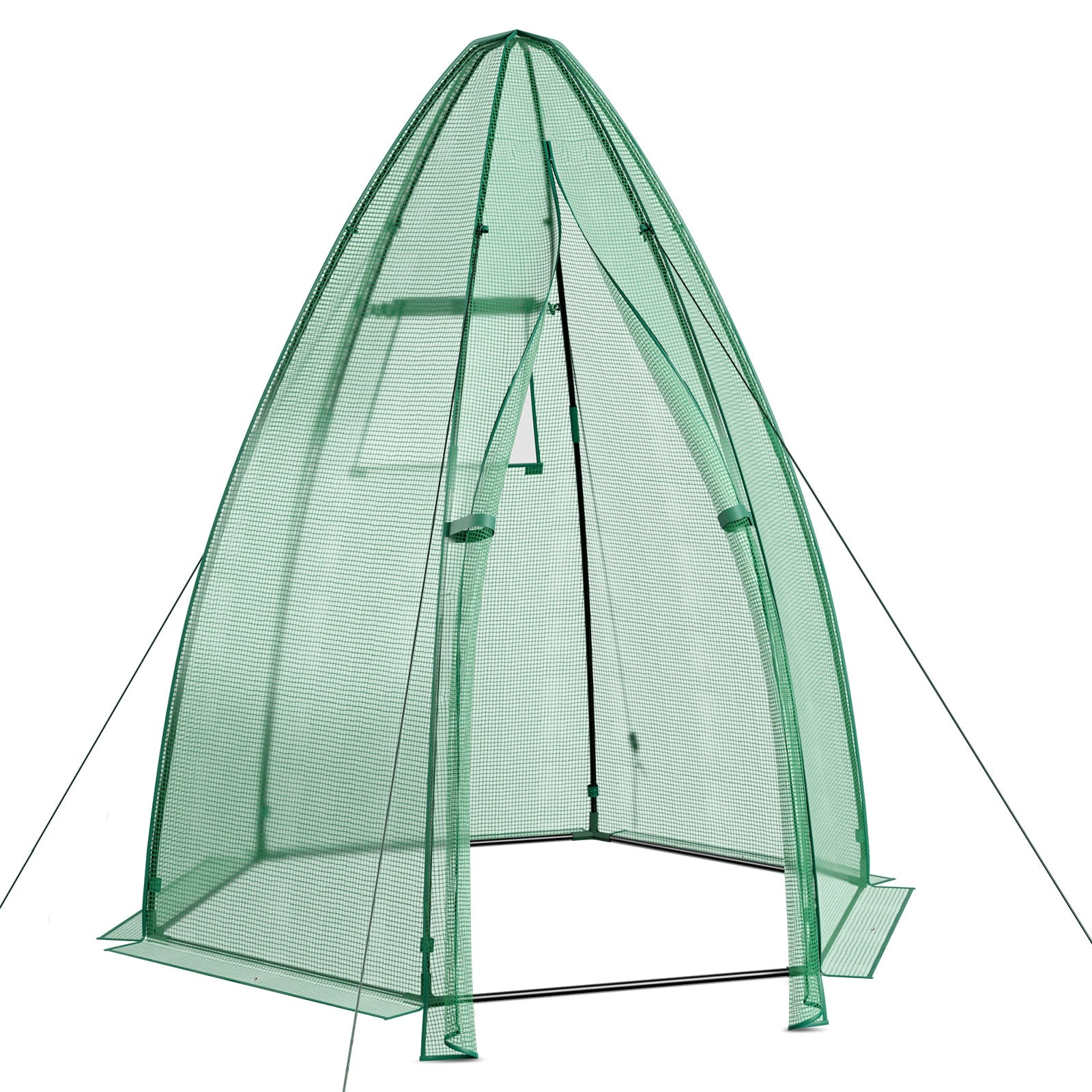 Portable Mini Greenhouse with All-Weather PE Cover