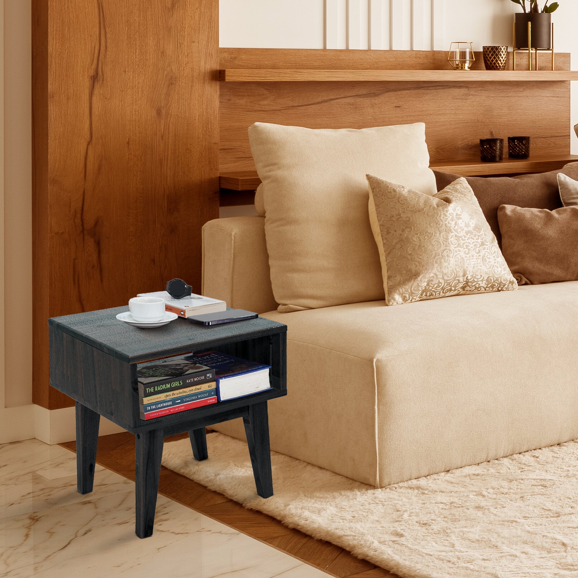 Acacia Serena Solid Wood Nightstand