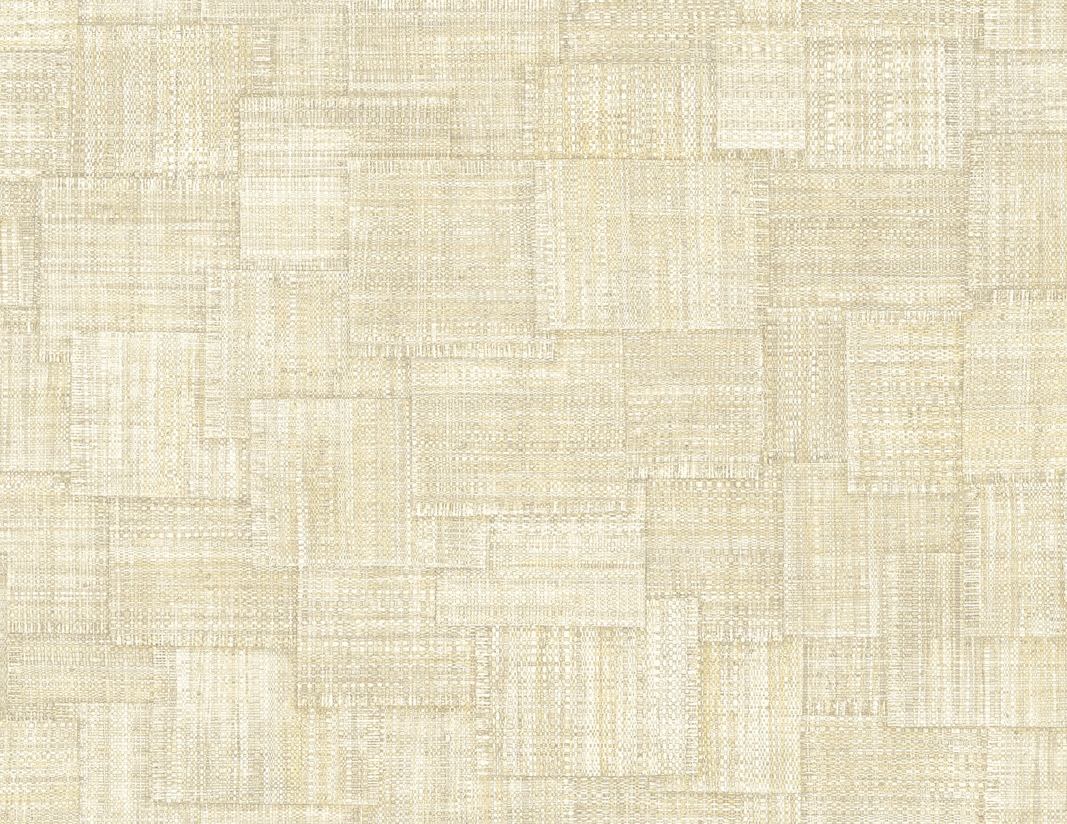 Raffia Woven Blocks Embossed Vinyl Unpasted Wallpaper