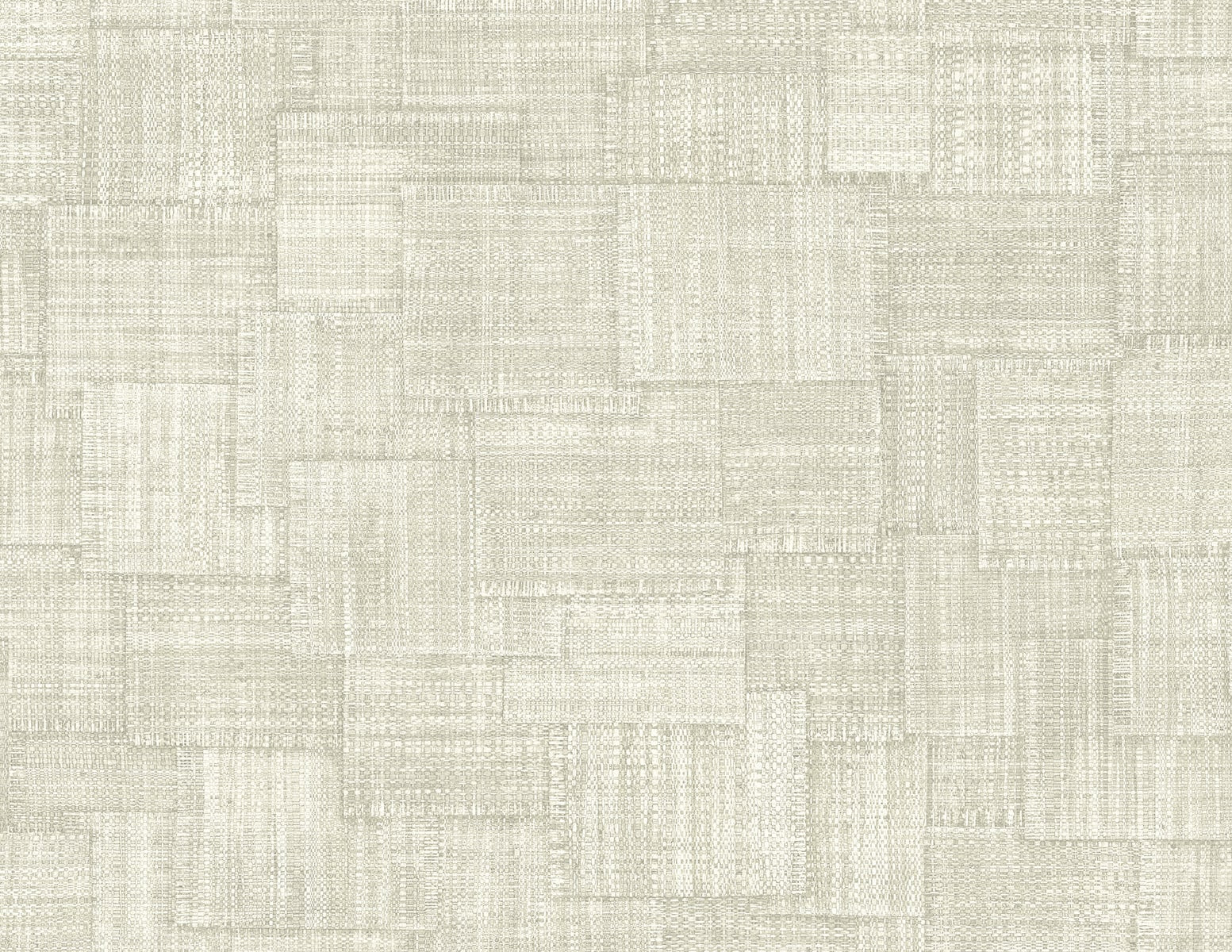 Raffia Woven Blocks Embossed Vinyl Unpasted Wallpaper