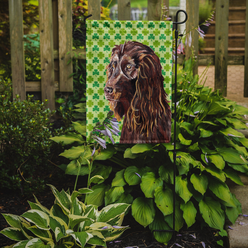 Boykin Spaniel St Patrick's Irish Garden Flag