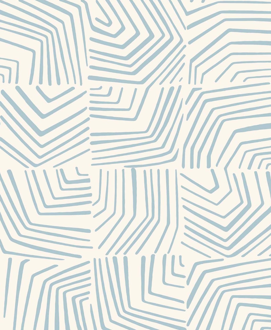 The Simple Life Linework Maze Abstract Unpasted Wallpaper