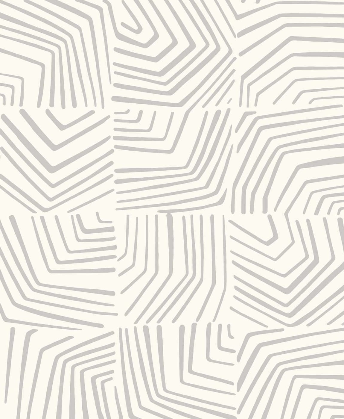 The Simple Life Linework Maze Abstract Unpasted Wallpaper