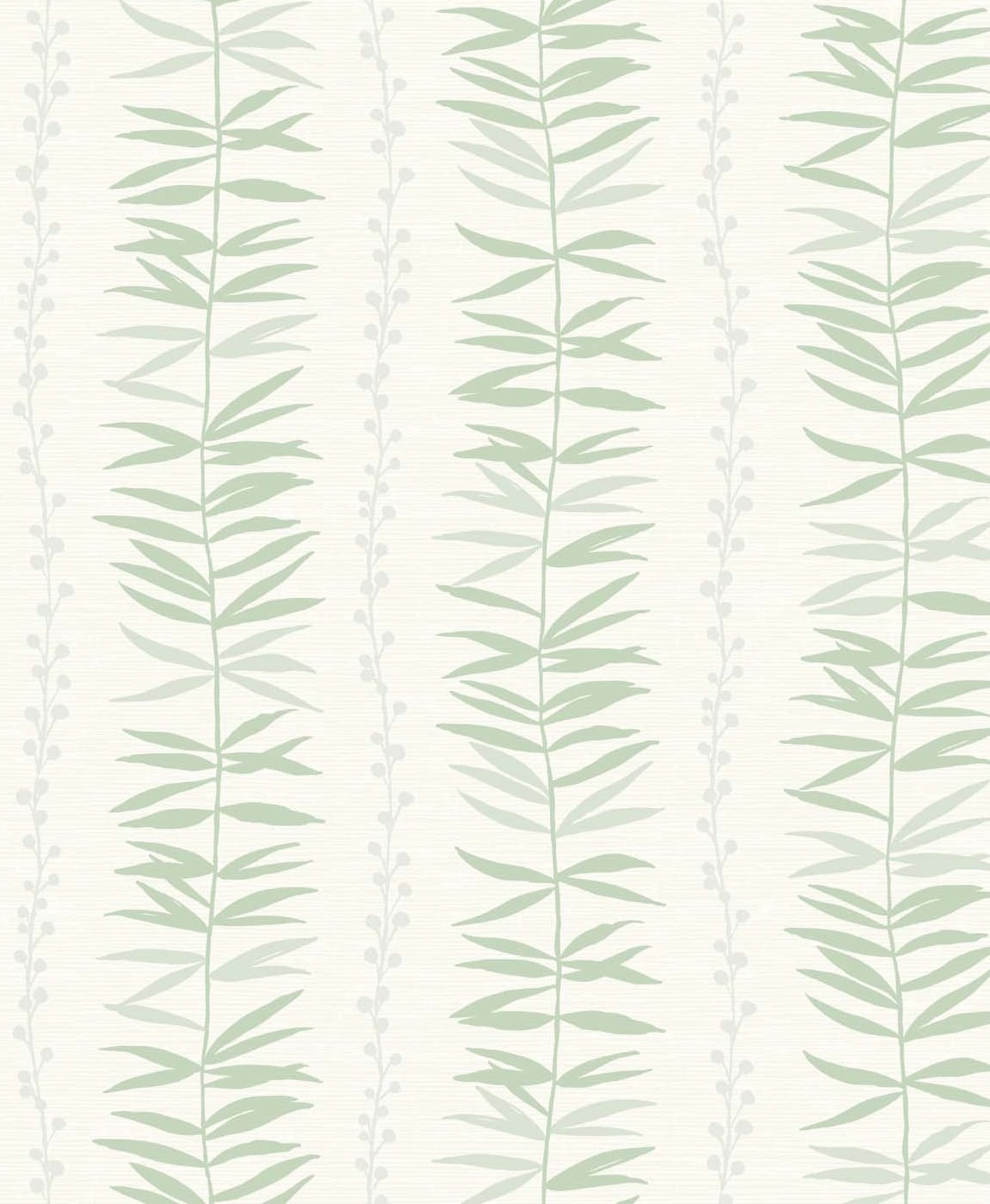 The Simple Life Summer Garland Botanical Unpasted Wallpaper