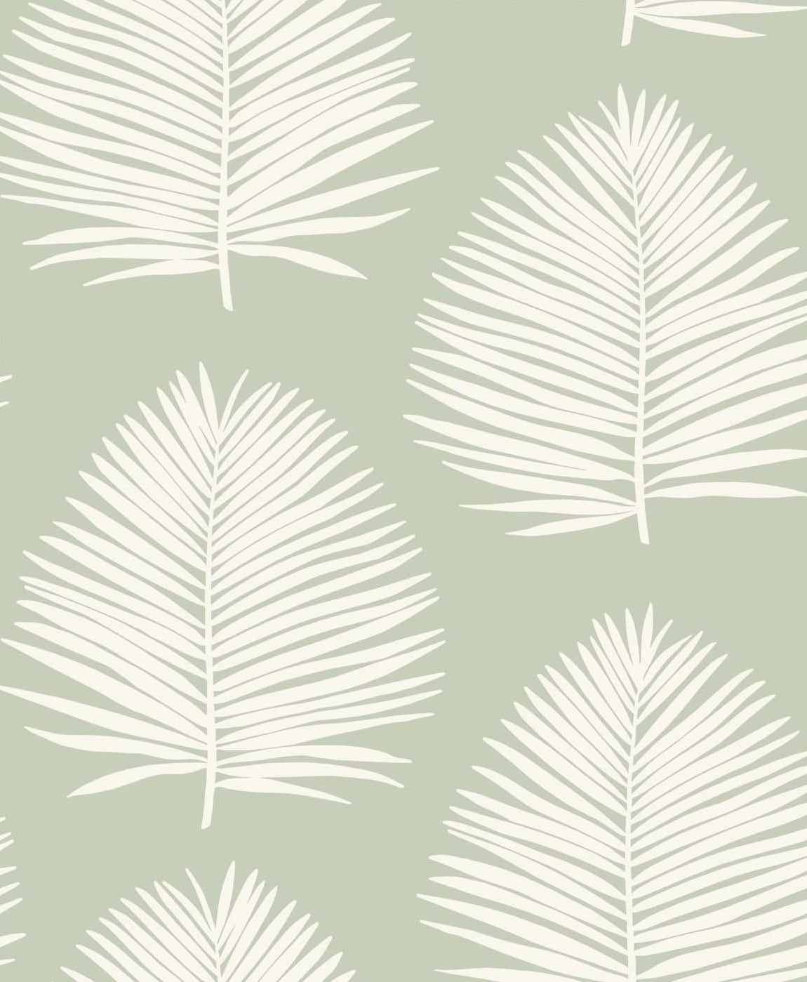 The Simple Life Island Palm Coastal Unpasted Wallpaper