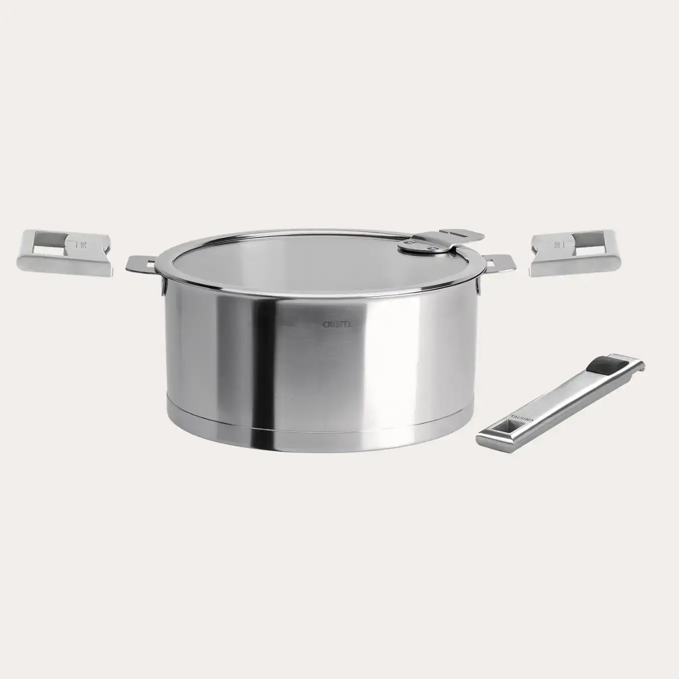 Cristel Saucepan with handle set
