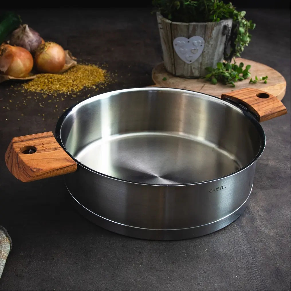Cristel Saute pan with lid