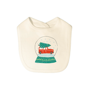 Finn + Emma graphic bib | snow globe