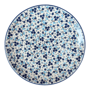 Plate, Round, Dinner, 10" in "Scattered Blues" by Manufaktura | T132S-AS45 by The Polish Pottery Outlet