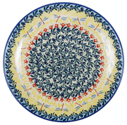 Plate, Round, Dinner, 10" in "Dragonfly Delight" by Manufaktura | T132S-JZ36 by The Polish Pottery Outlet