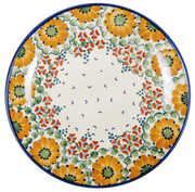 Plate, Round, Dinner, 10" in "Autumn Harvest" by Manufaktura | T132S-LB by The Polish Pottery Outlet