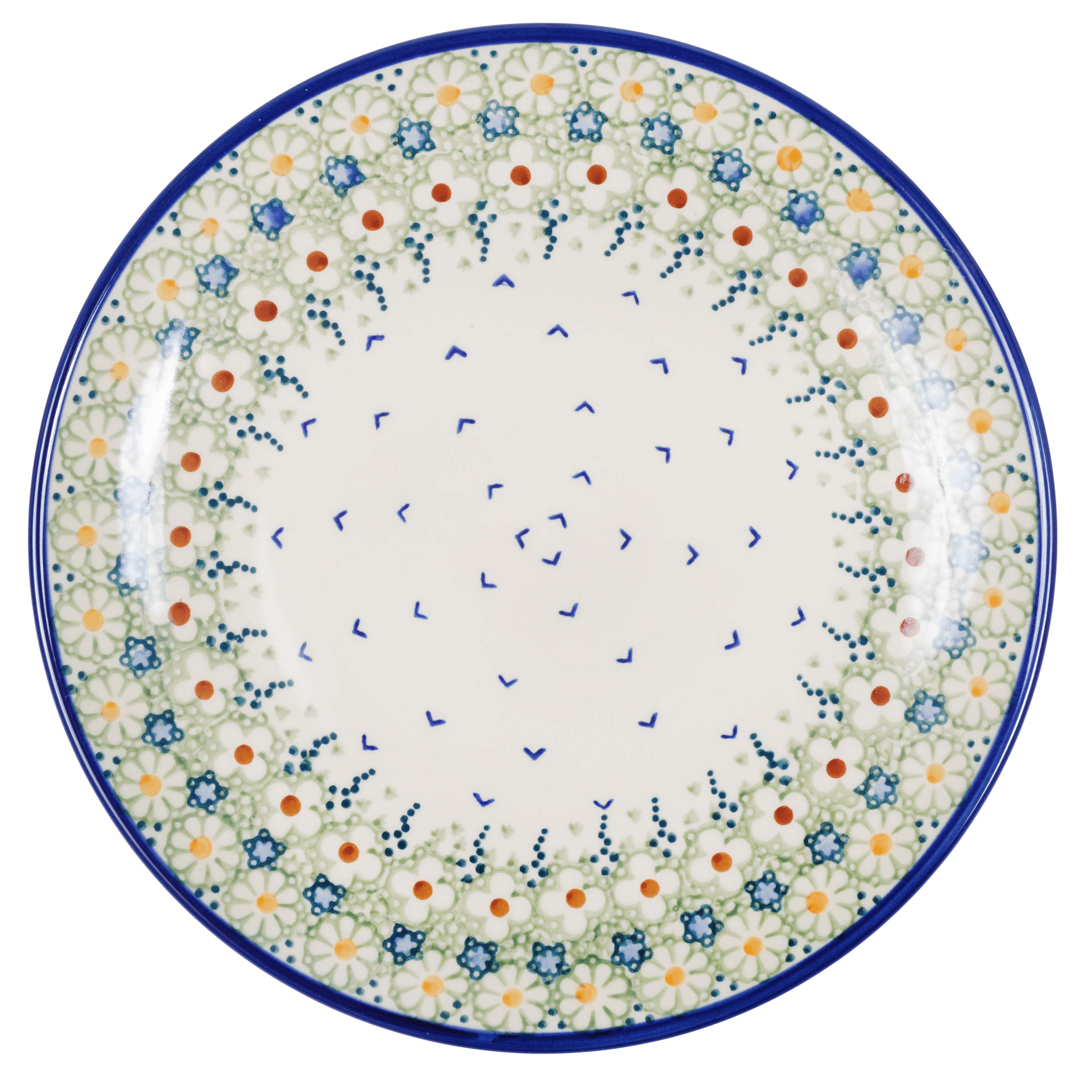 Plate, Round, Dinner, 10" in "Spring Morning" by Manufaktura | T132S-LZ by The Polish Pottery Outlet