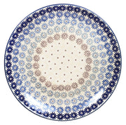 Plate, Round, Dinner, 10" in "Dusty Daisy Chain" by Manufaktura | T132U-AS55 by The Polish Pottery Outlet