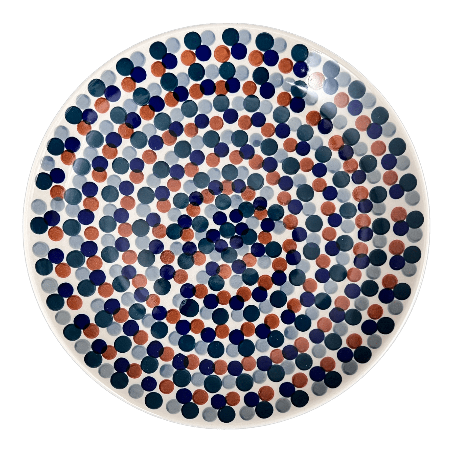 Plate, Round, Dinner, 10" in "Fall Confetti" by Manufaktura | T132U-BM01 by The Polish Pottery Outlet