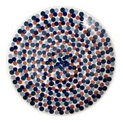 Plate, Round, Dinner, 10" in "Fall Confetti" by Manufaktura | T132U-BM01 by The Polish Pottery Outlet