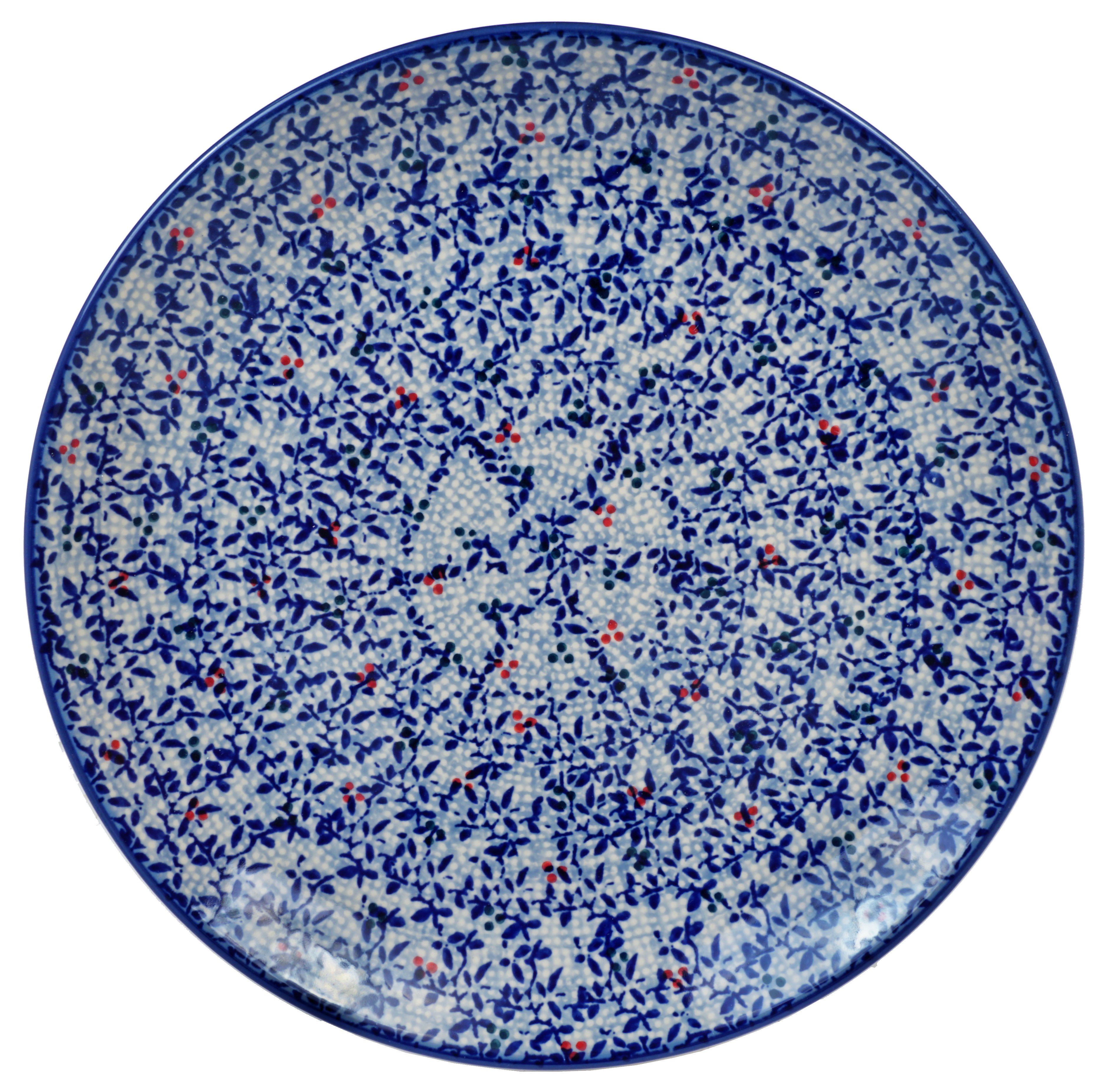 Plate, Round, Dinner, 10" in "Twilight Berries" by Manufaktura | T132U-GP14 by The Polish Pottery Outlet
