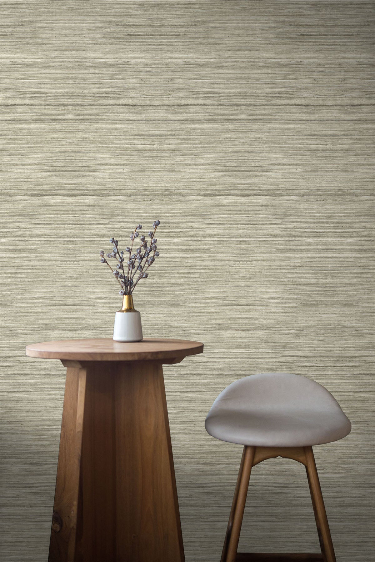 More Textures Sisal Hemp Embossed Vinyl Unpasted Wallpaper