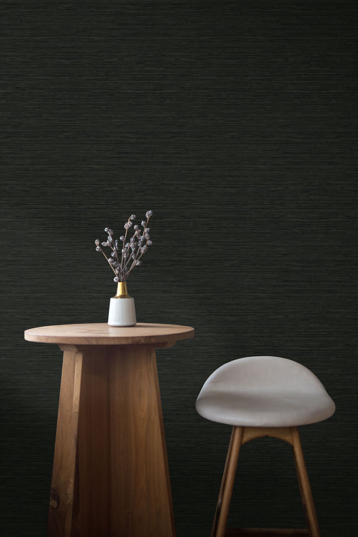 More Textures Sisal Hemp Embossed Vinyl Unpasted Wallpaper