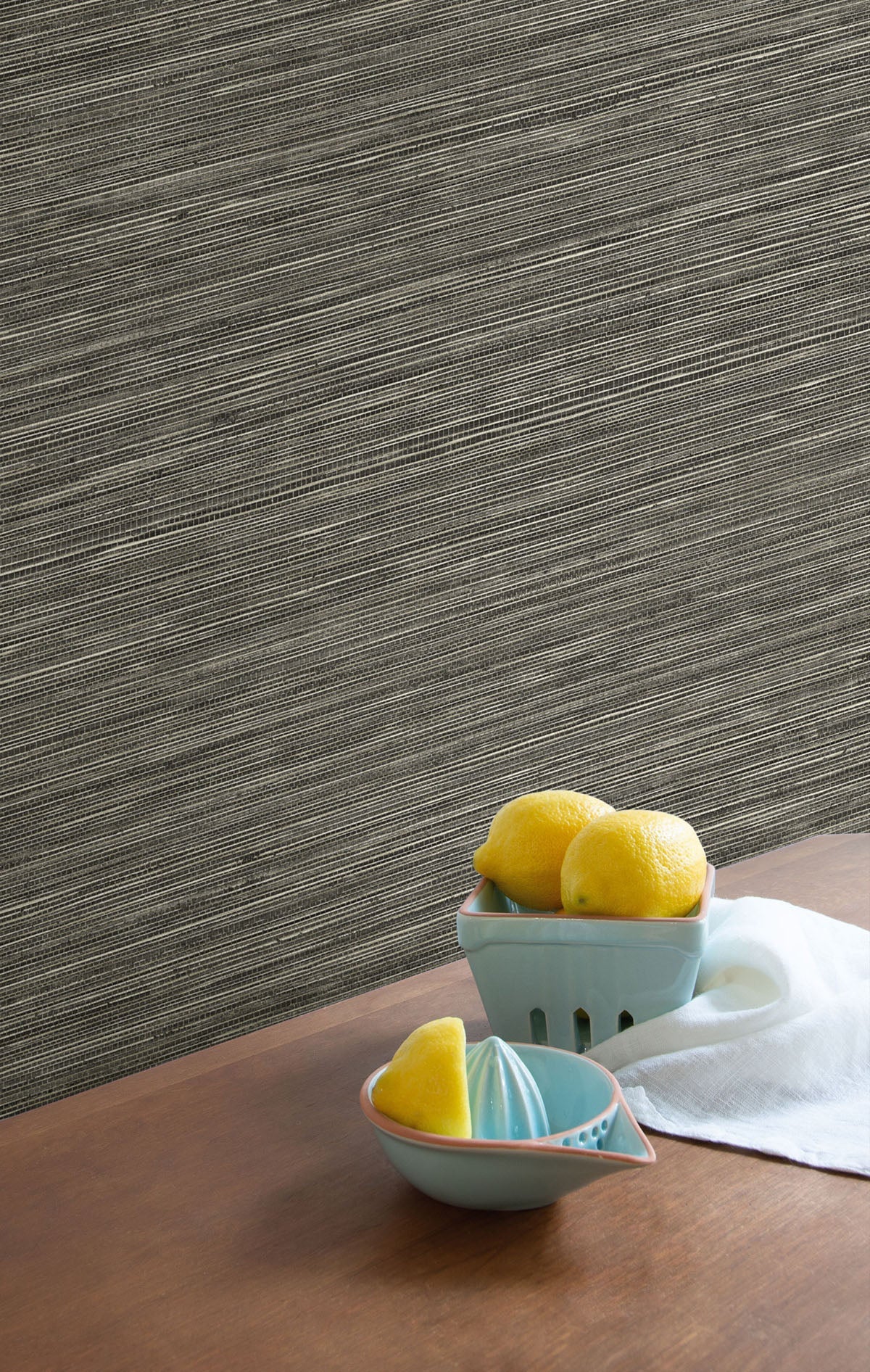 More Textures Sisal Hemp Embossed Vinyl Unpasted Wallpaper