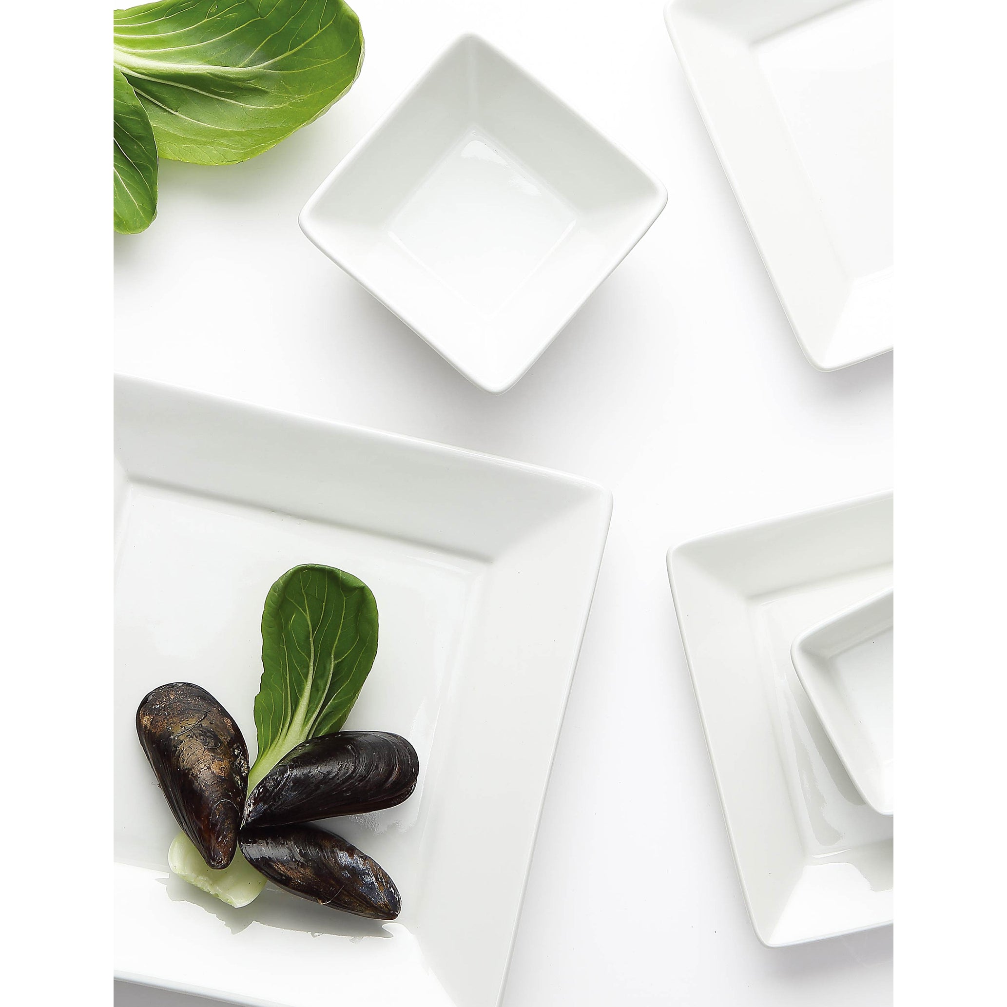 Santorini Square Bowl Set by Tuxton Home