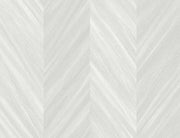Even More Textures Faux Chevron Wood Embossed Vinyl Unpasted Wallpaper