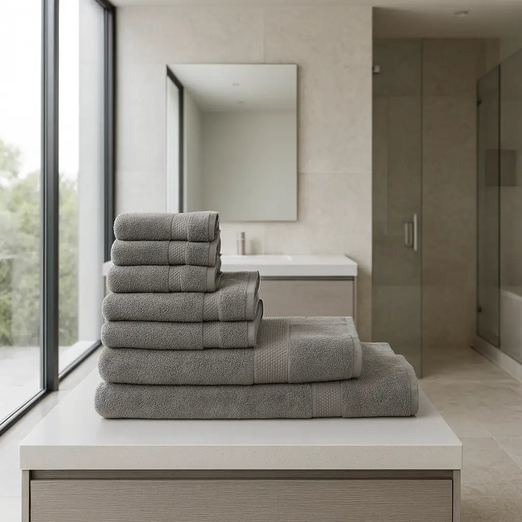 Set of 7 Towels (Mist)