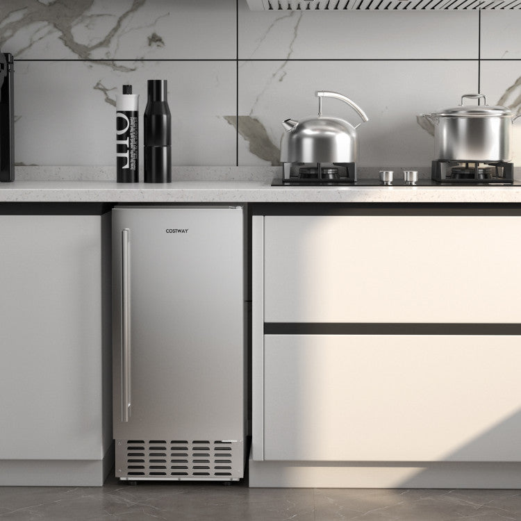 Under Counter Nugget Ice Maker with Timer & Self-Cleaning