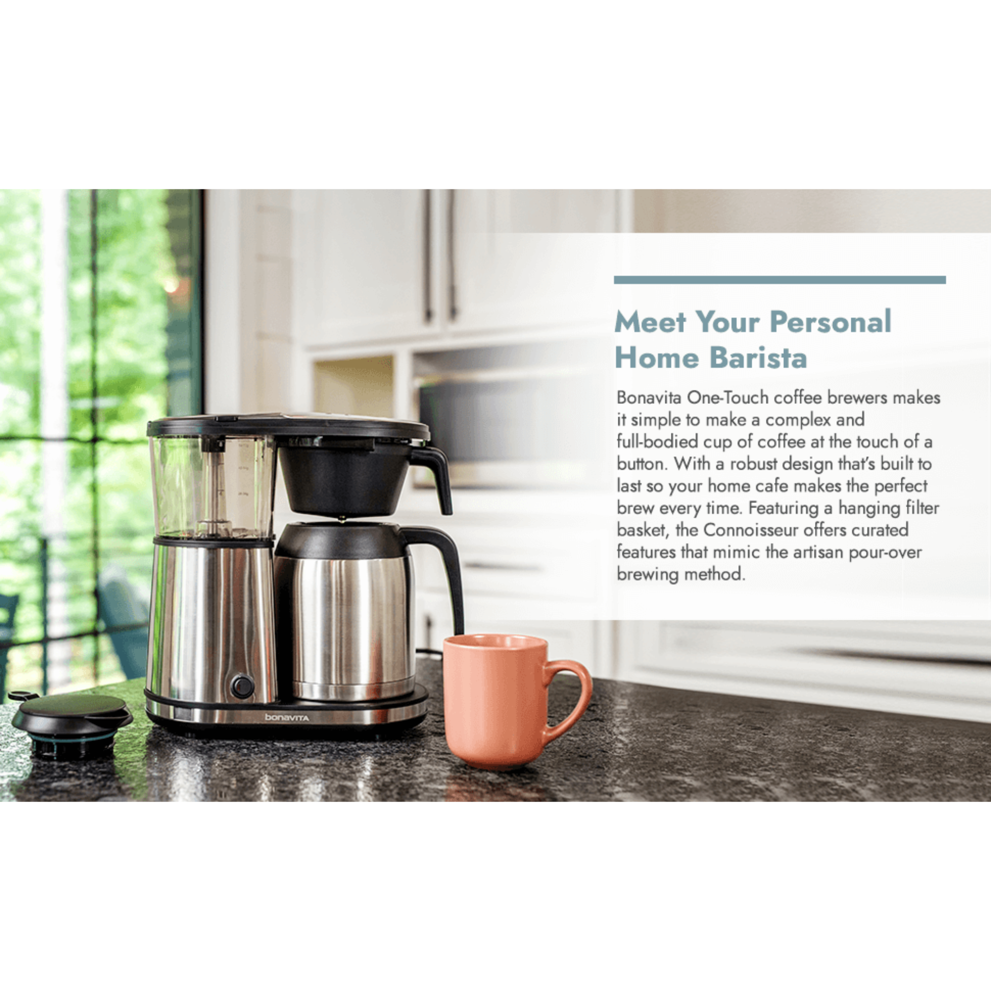 Connoisseur 8-Cup Drip Coffee Brewer