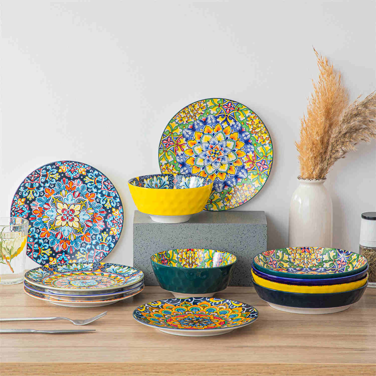 Simi Salad Plates Set of 6