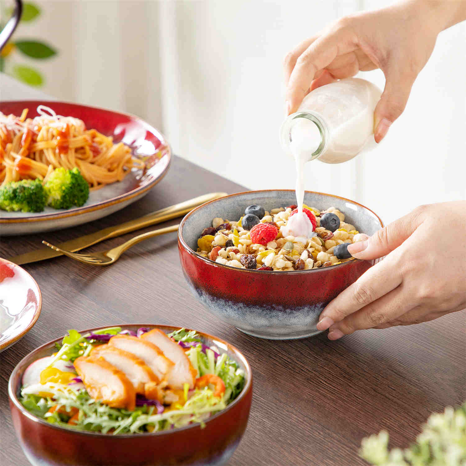 Starry 16 Piece Dinnerware Set