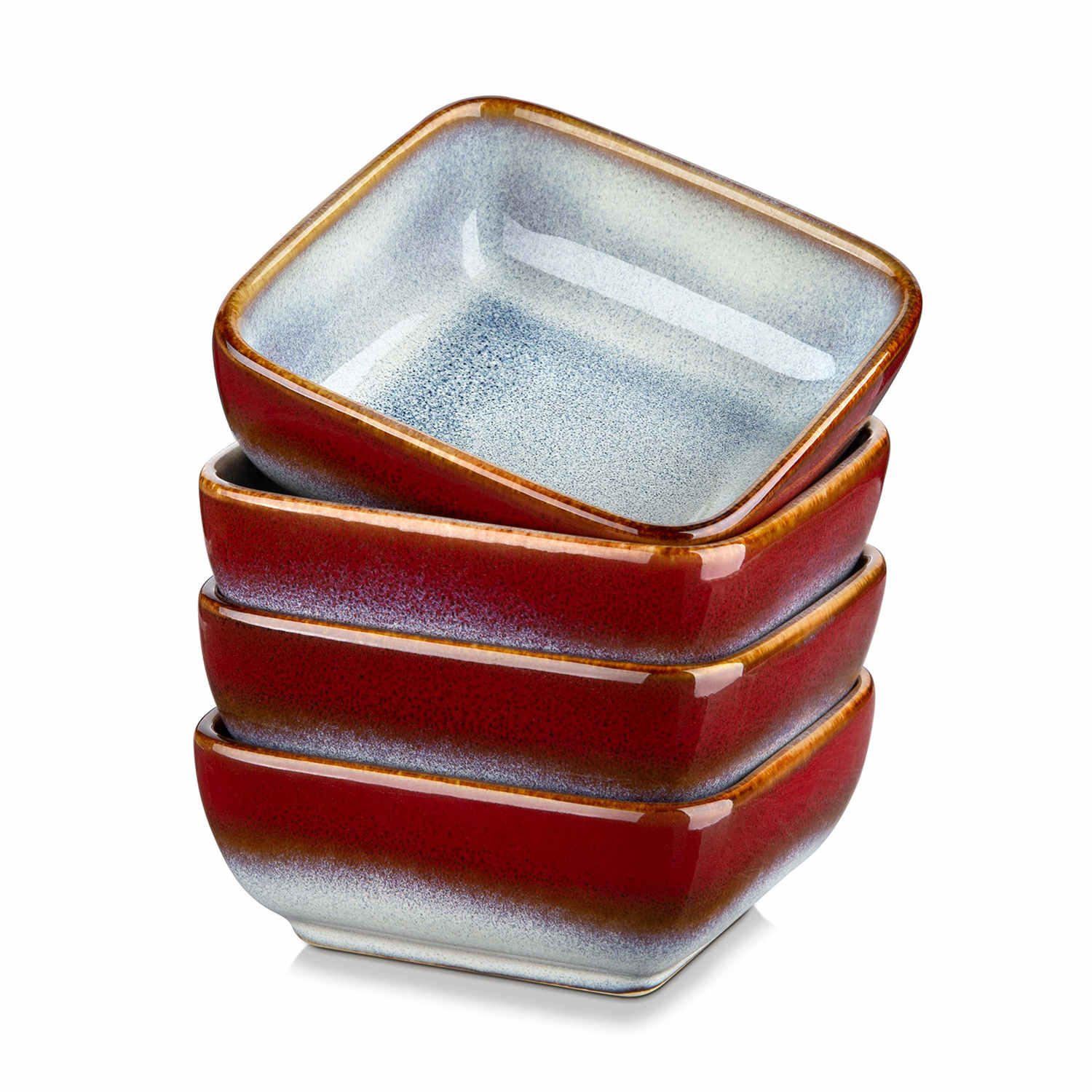 Stern Square Dipping Bowls Set of 4