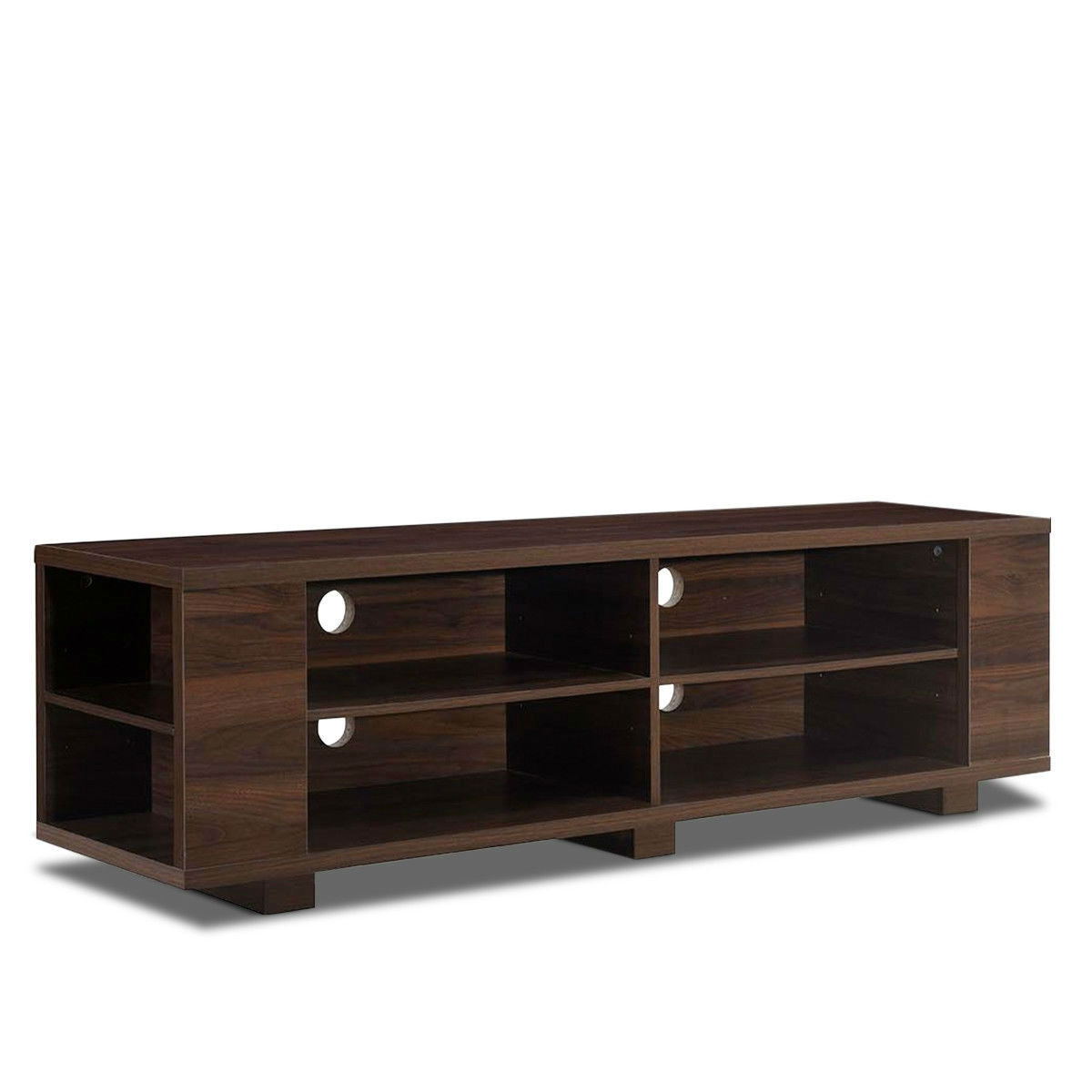 TV Stand in Walnut Wood Finish
