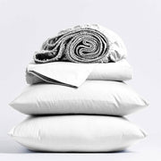 Full Size, White Organic Cotton Sheet Set
