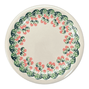 Plate, Round, Dinner, 10.75" Plate in "Raspberry Delight" by Zaklady | Y1014-D1170 by The Polish Pottery Outlet