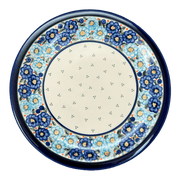 Plate, Round, Dinner, 10.75" Plate in "Garden Party Blues" by Zaklady | Y1014-DU50 by The Polish Pottery Outlet