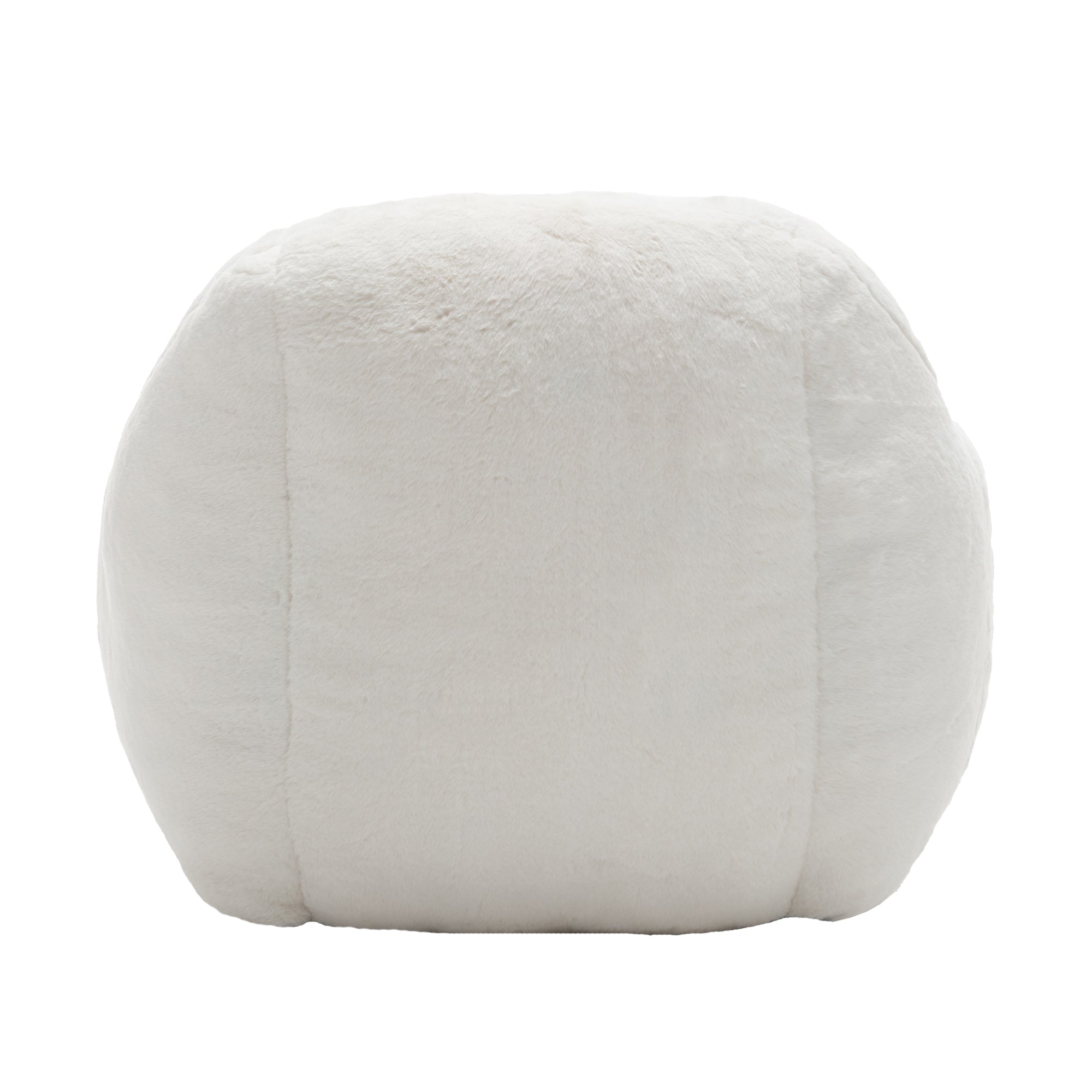 Bean Bag Chair, Comfy Bean Bag Sofa with Back Support - White