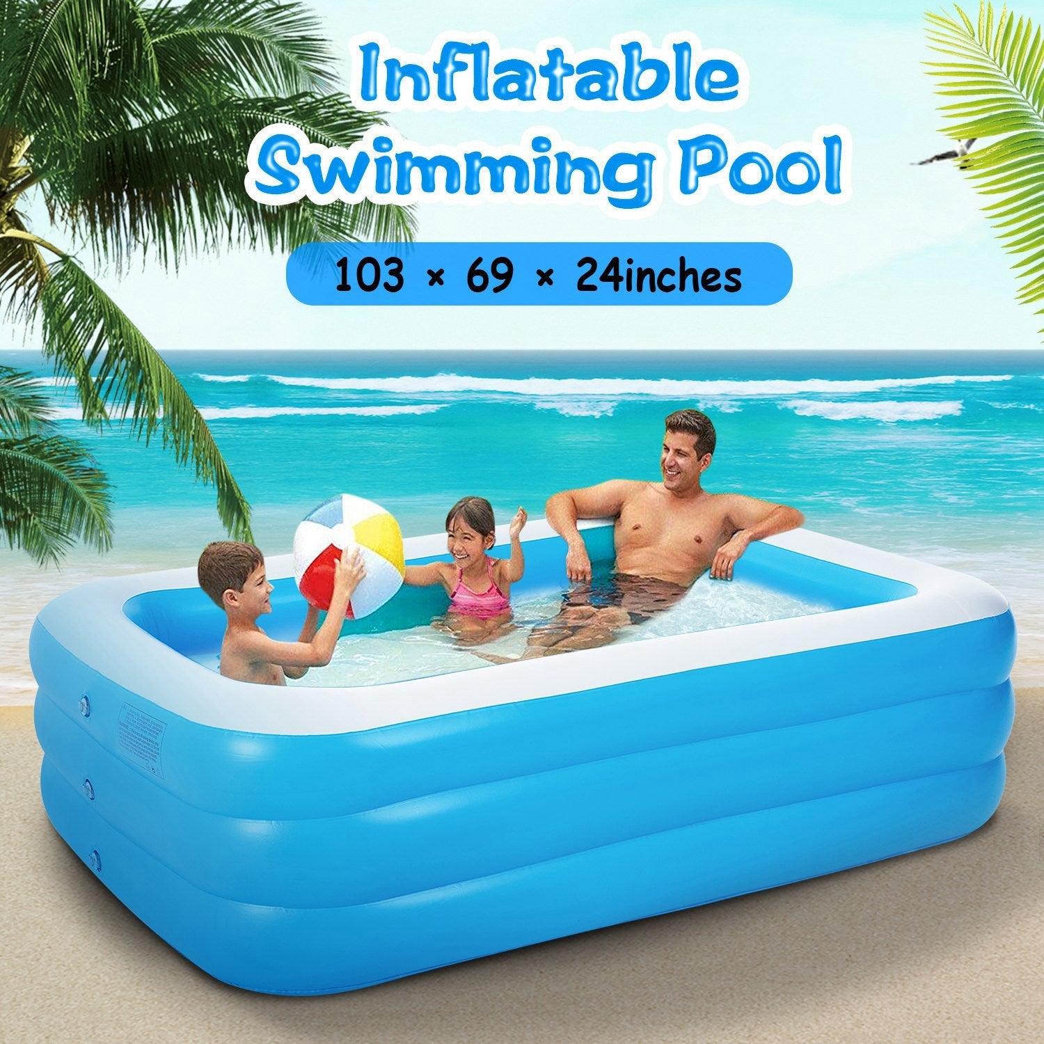 Inflatable Swimming Pools for Family