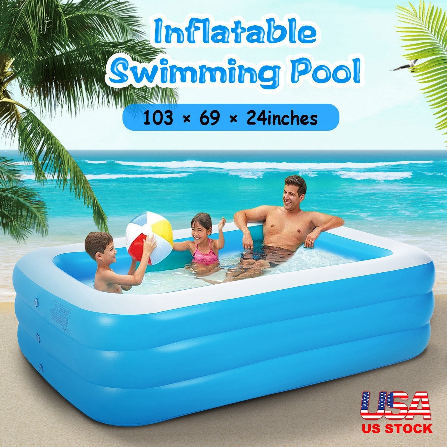 Inflatable Swimming Pools for Family