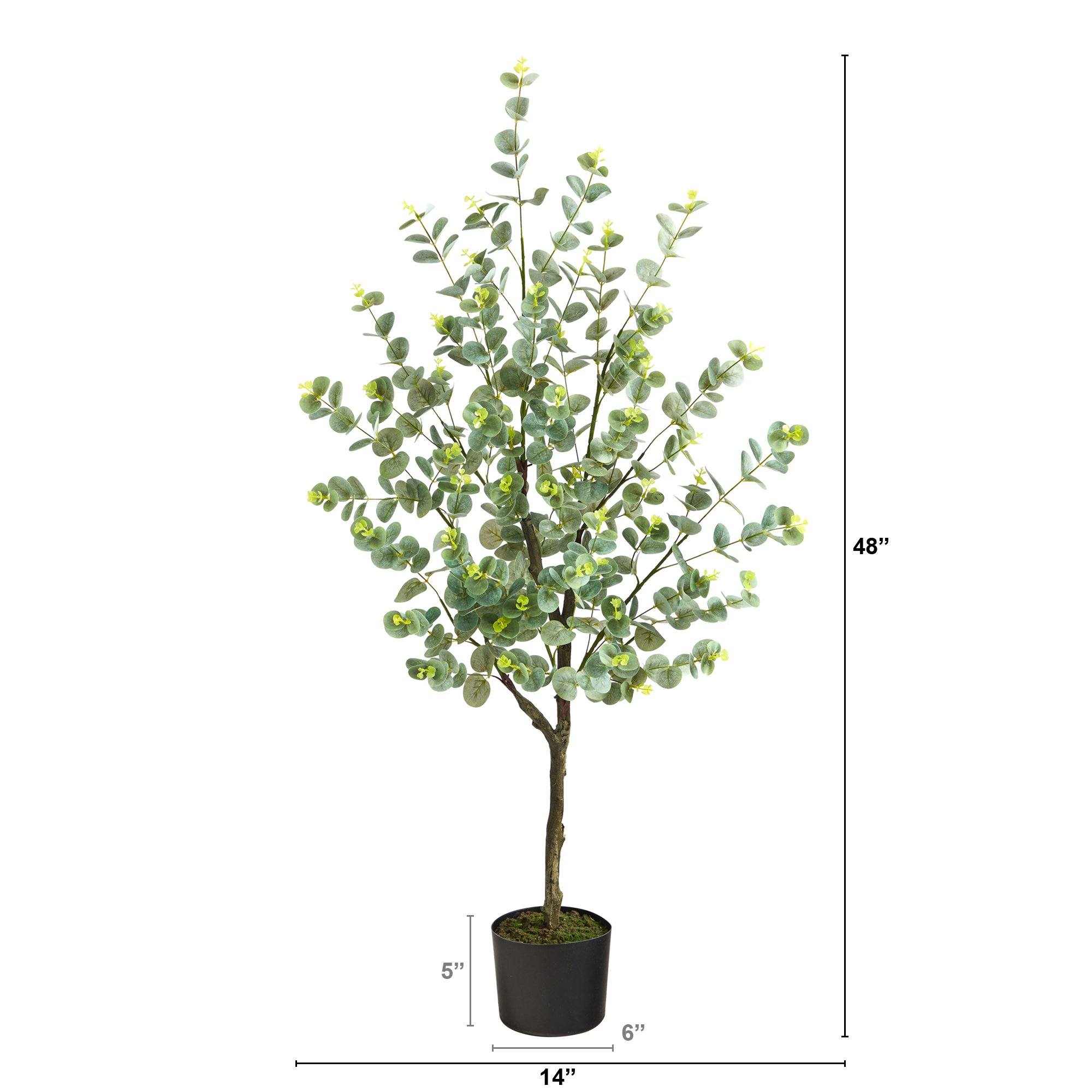 4’ Eucalyptus Artificial Tree