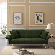 70.1 'Futon Sofa Bed with Folding Armrests