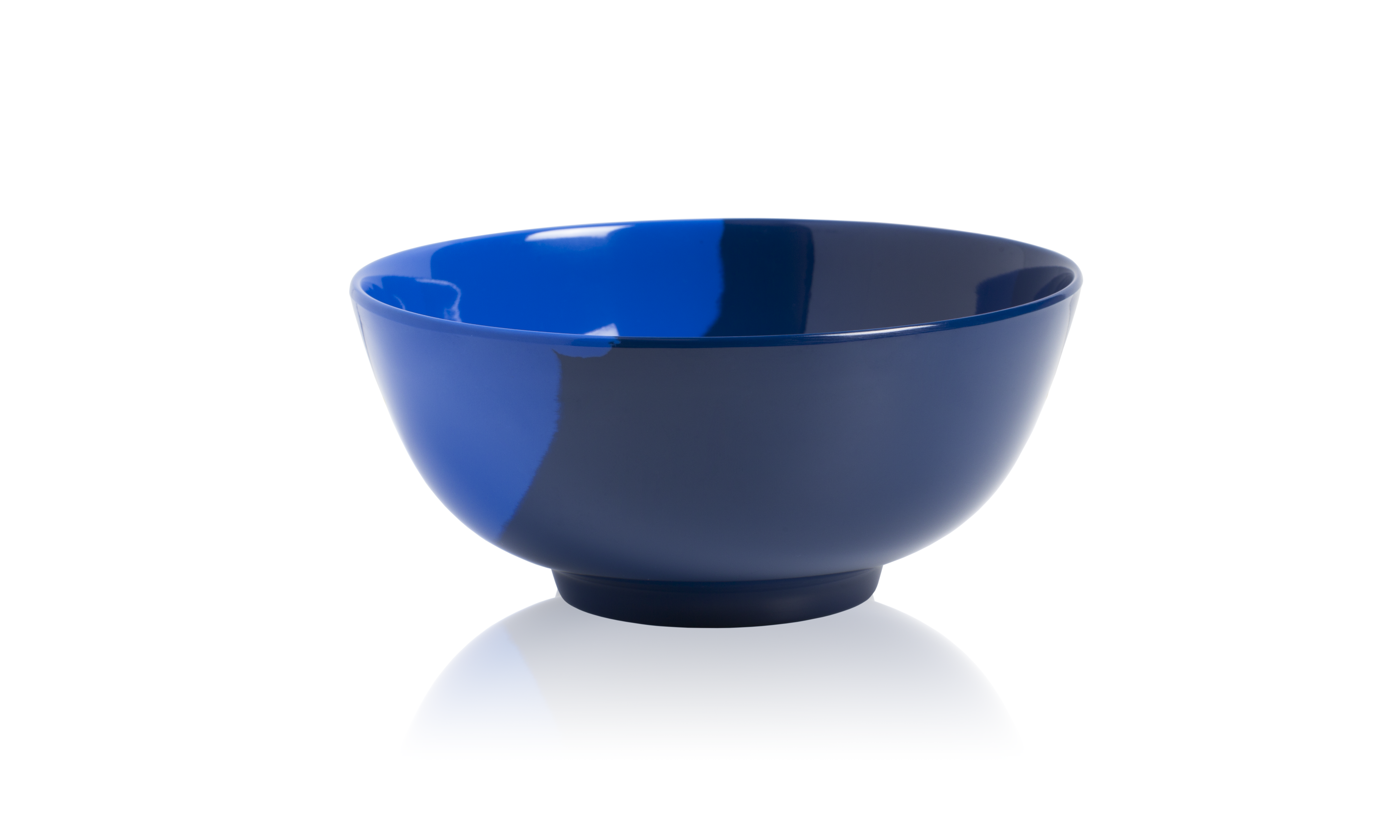 1/2 & 1/2 Melamine Bowl (Cobalt/Blue), Set of 4