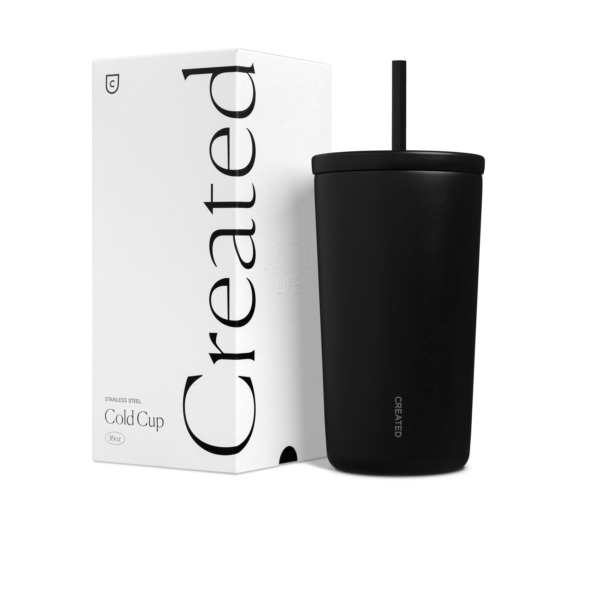 16oz Cold Cup - Black