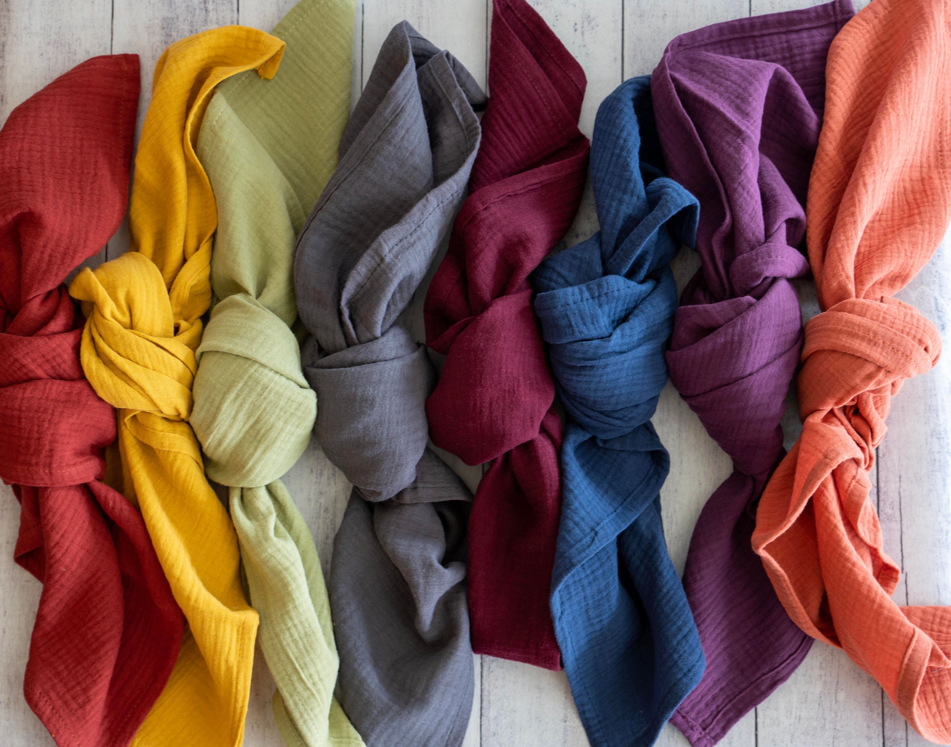 Seersucker Everyday Napkins, Set of 4